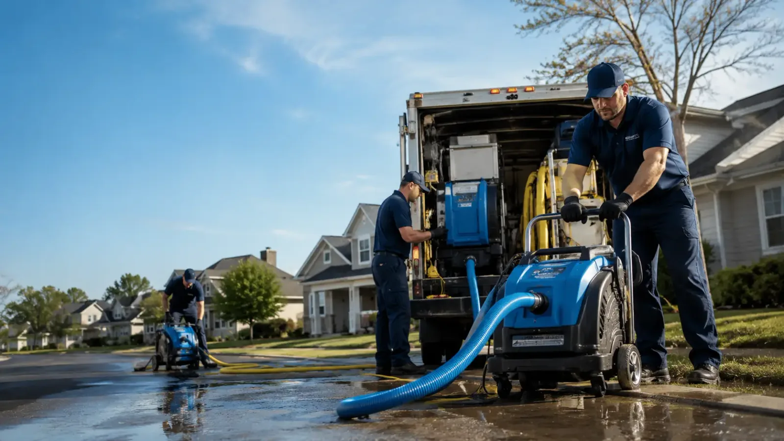 Flood Damage Cleanup in River Rouge, MI
